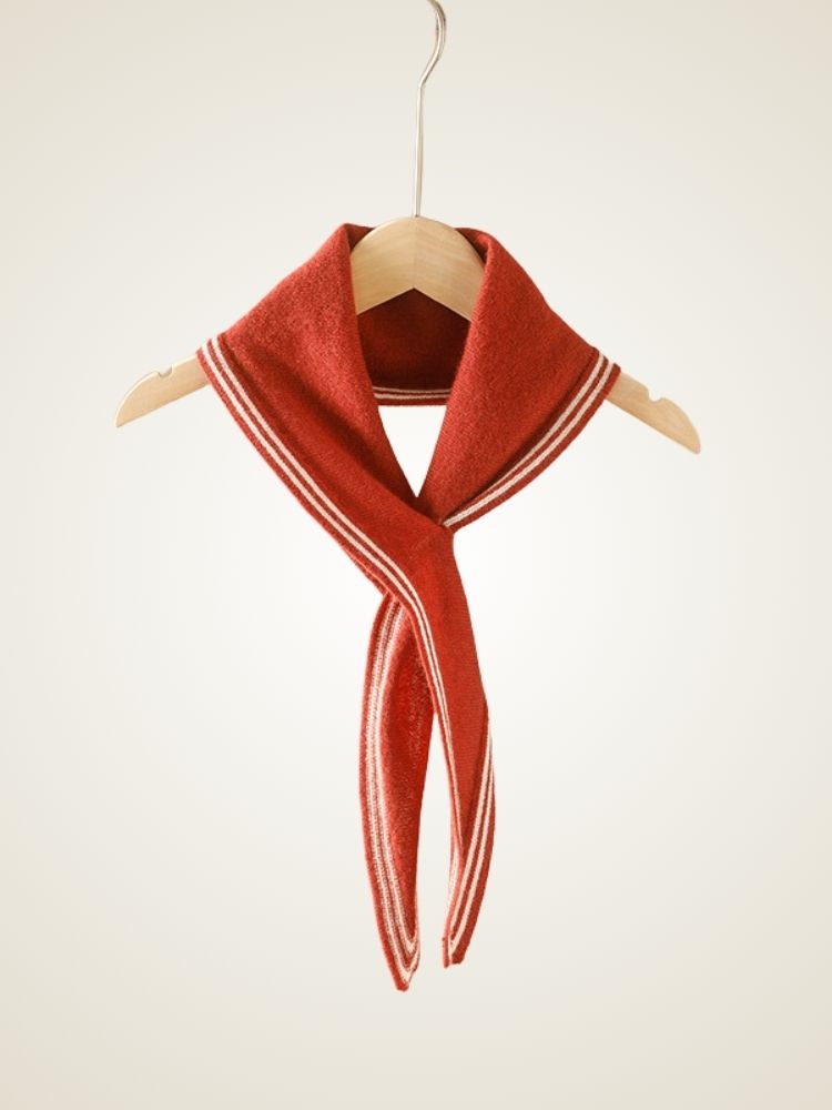 LanlyCashmere Cashmere Triangle Scarf – Soft Lightweight Knit Neck Wrap