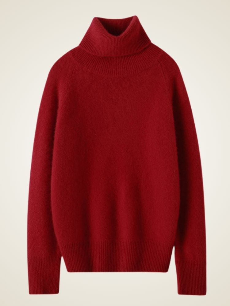 LanlyCashmere Women’s Classic Cashmere Turtleneck – Essential Soft Knit Sweater