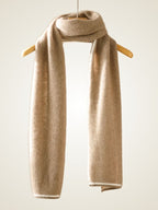 LanlyCashmere Lightweight Cashmere Scarf – Soft Honeycomb Knit Neck Wrap
