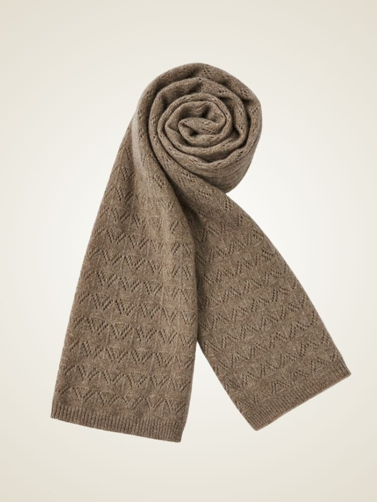 LanlyCashmere Lightweight Cashmere Scarf – Soft Knit Elegant Wrap