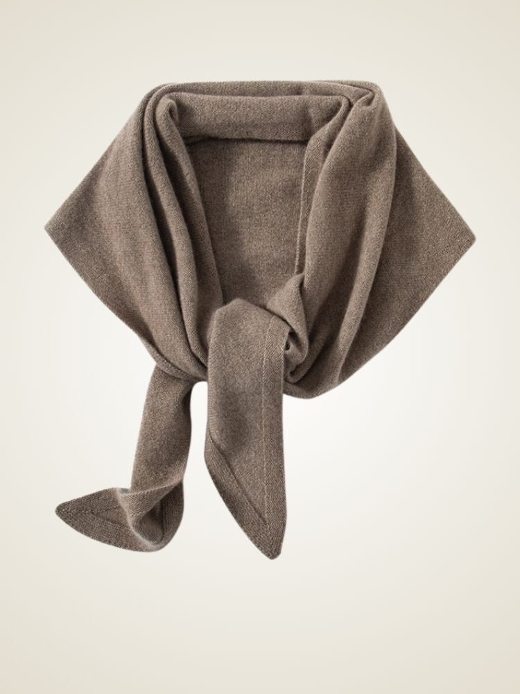 LanlyCashmere Triangle Cashmere Scarf – Large Soft Shawl Wrap