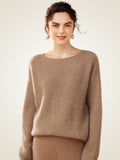 Elowith – Kaschmirpullover mit Rippenmuster