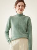 Callena – Kaschmirpullover mit Stehkragen