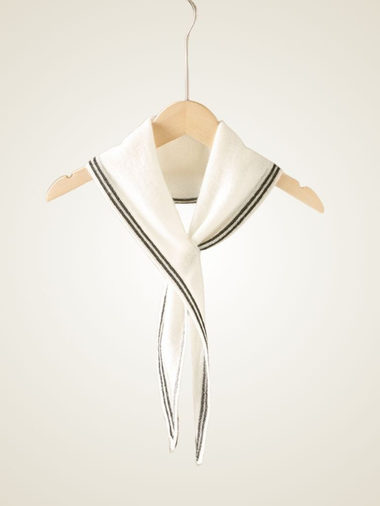 LanlyCashmere Cashmere Triangle Scarf – Soft Lightweight Knit Neck Wrap
