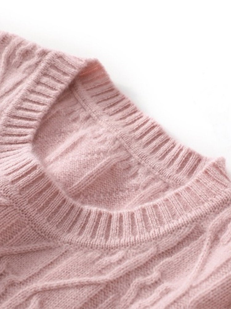 Elaris - Cable-Knit Cashmere Sweater