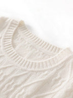 Elaris - Cable-Knit Cashmere Sweater