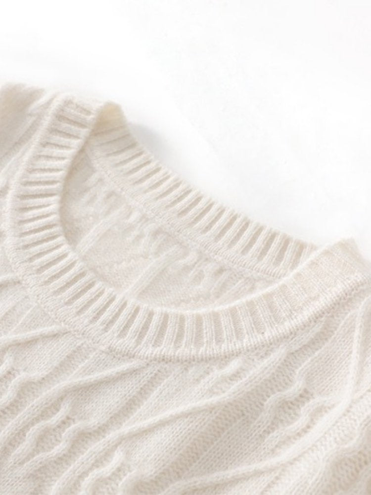 Elaris - Cable-Knit Cashmere Sweater
