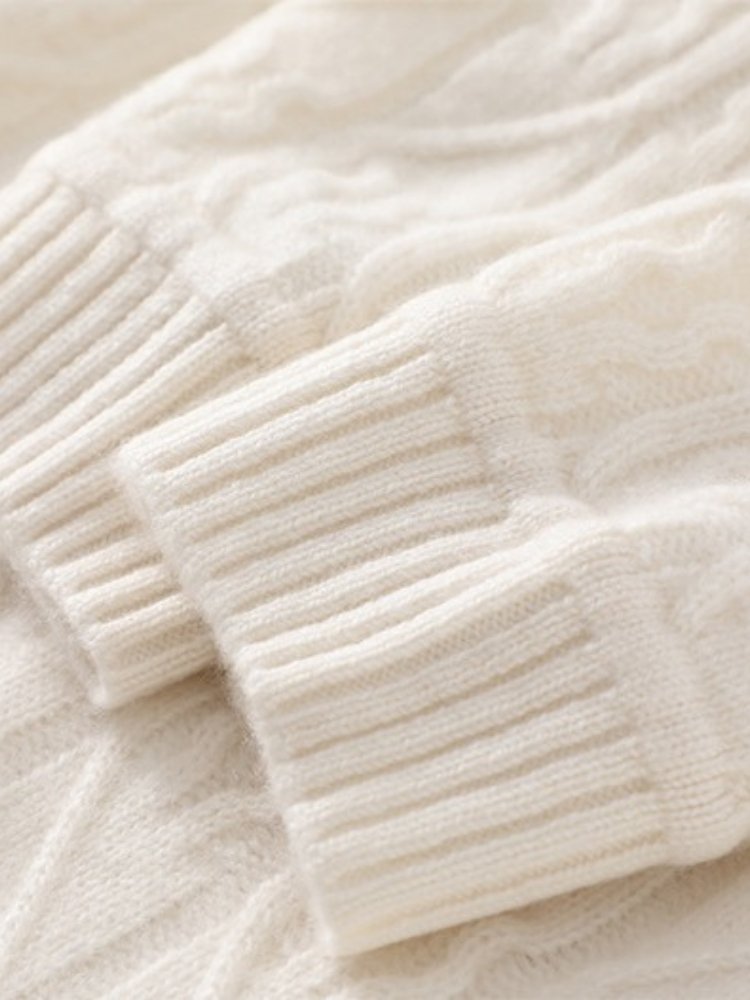 Elaris - Cable-Knit Cashmere Sweater