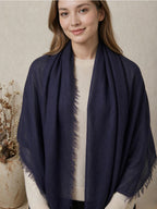 Featherlight Cashmere Wrap - Ultra Fine 100% Cashmere Fringe Shawl