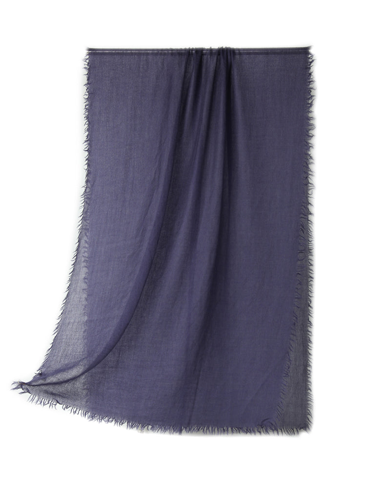 Featherlight Cashmere Wrap - Ultra Fine 100% Cashmere Fringe Shawl