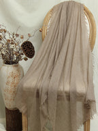 Featherlight Cashmere Wrap - Ultra Fine 100% Cashmere Fringe Shawl