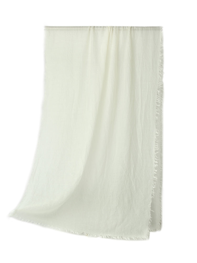 Featherlight Cashmere Wrap - Ultra Fine 100% Cashmere Fringe Shawl