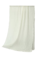 Featherlight Cashmere Wrap - Ultra Fine 100% Cashmere Fringe Shawl