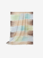 Lanly Hand Painted Cashmere Shawl - 100% Inner Mongolian Lightweight Ultra-Sheer Ink Wash Scarf